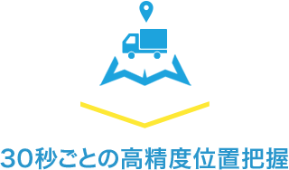 30秒ごとの高精度位置把握